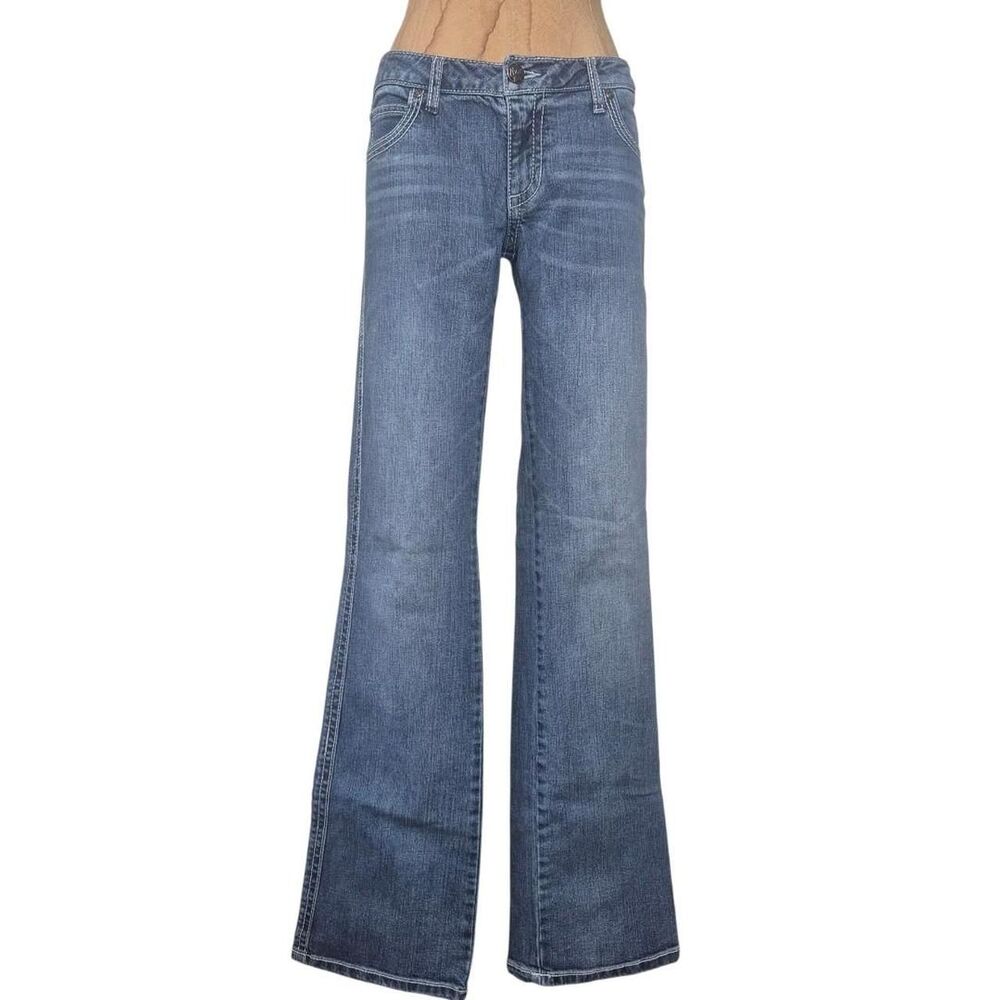 Rock 47 by Wrangler Vintage Y2K Ultra Low Rise Jeans Size 3 x 34